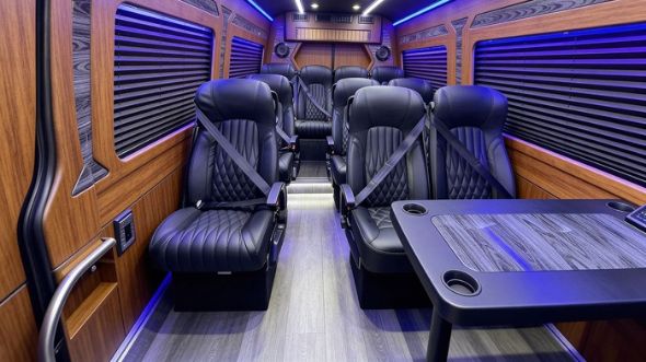 18 passenger sprinter van interior glendale