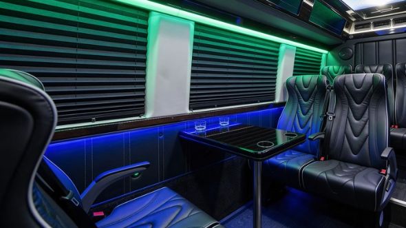 18 passenger sprinter van interior tempe