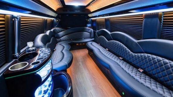 peoria sprinter limousine interior