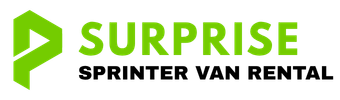 surprise sprinter van rental logo